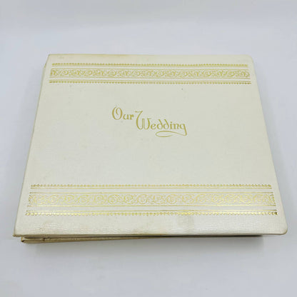 1950s Wedding Photo Album from Binghamton NY Machlica Studio TD7