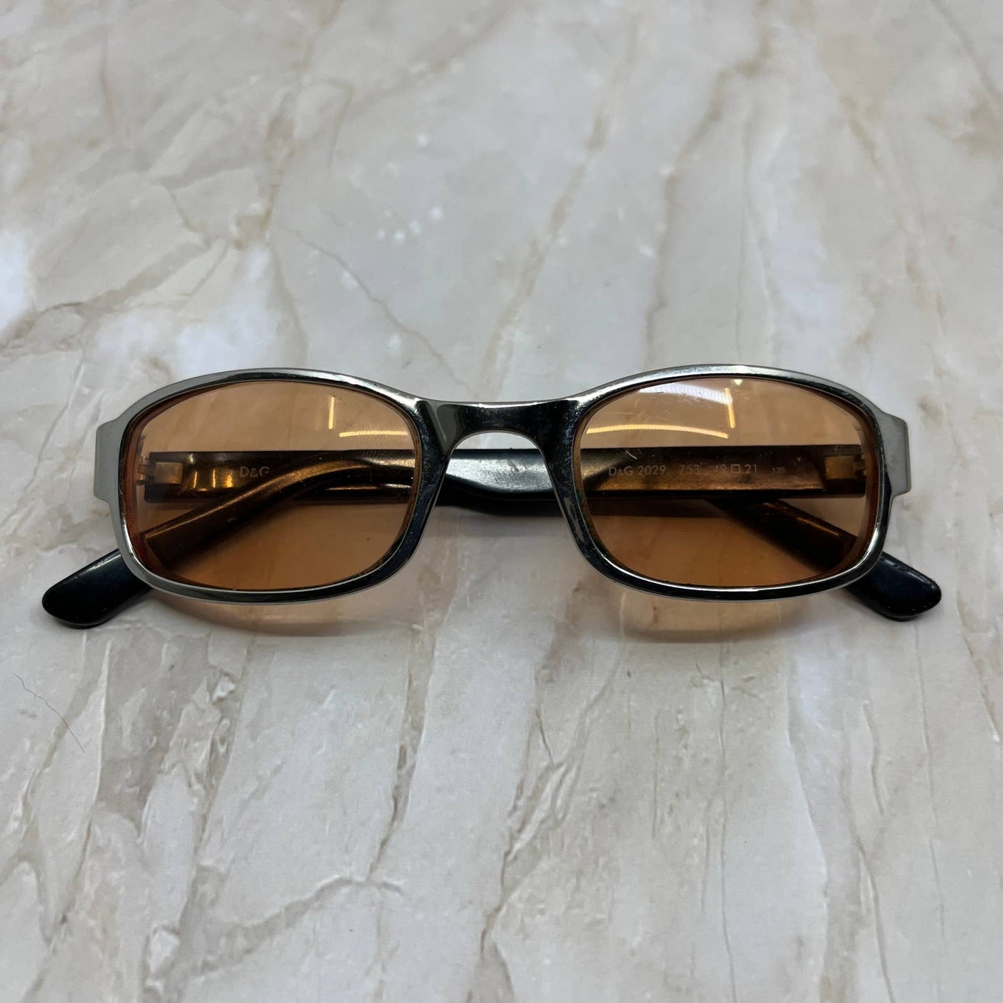 D&G Dolce & Gabbana 2029 Italy Sunglasses Eyeglasses Frames TK2-G1-3