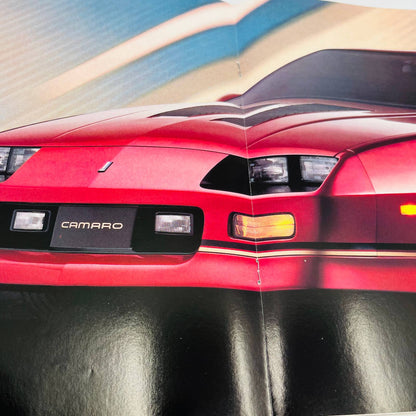 1988 Chevrolet Chevy Camaro IROC-Z Dealer Sales Brochure Full Color Pictures BA3