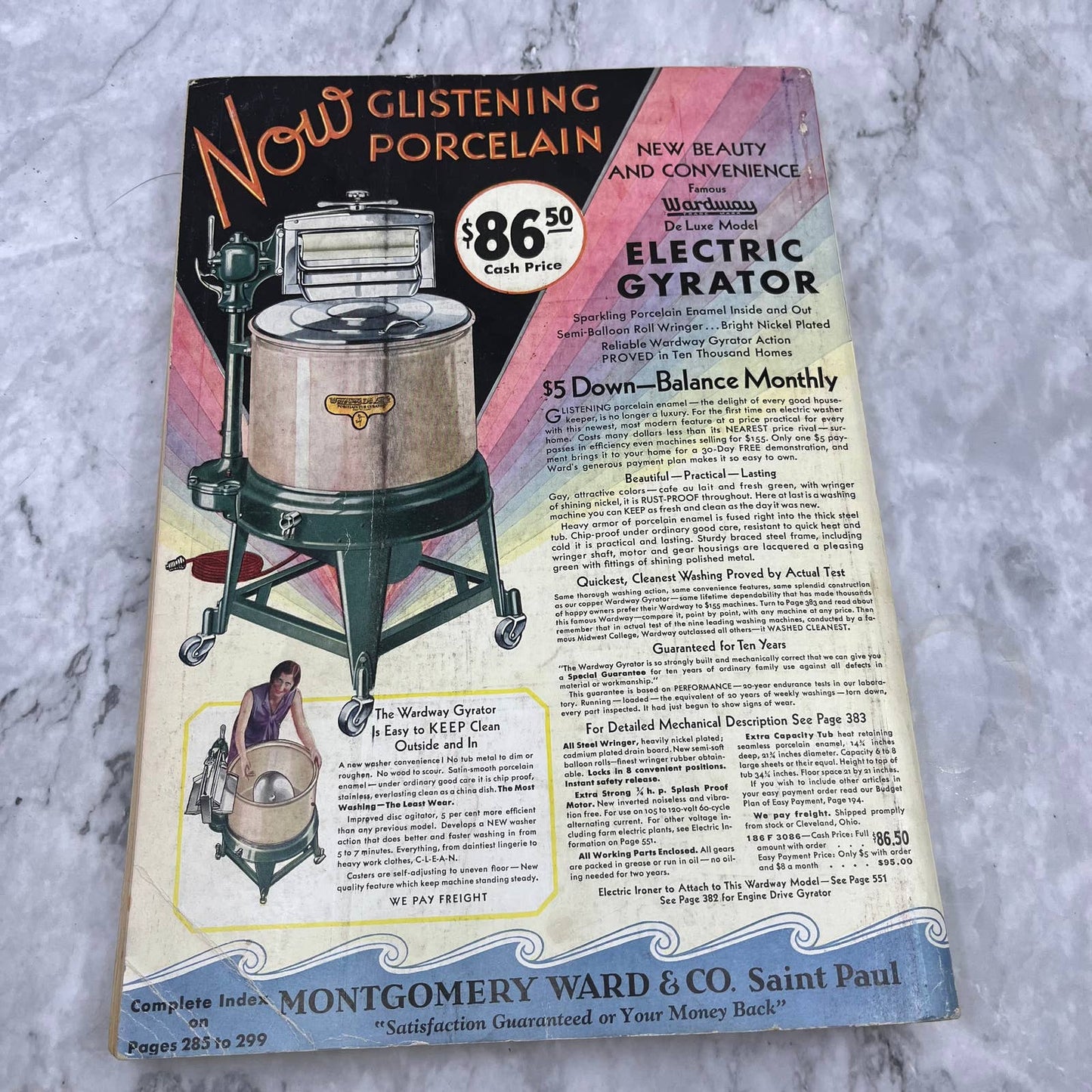 Original 1930 Montgomery Ward Spring & Summer Catalog 551 Pages St. Paul MN TJ5