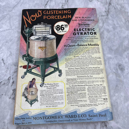 Original 1930 Montgomery Ward Spring & Summer Catalog 551 Pages St. Paul MN TJ5