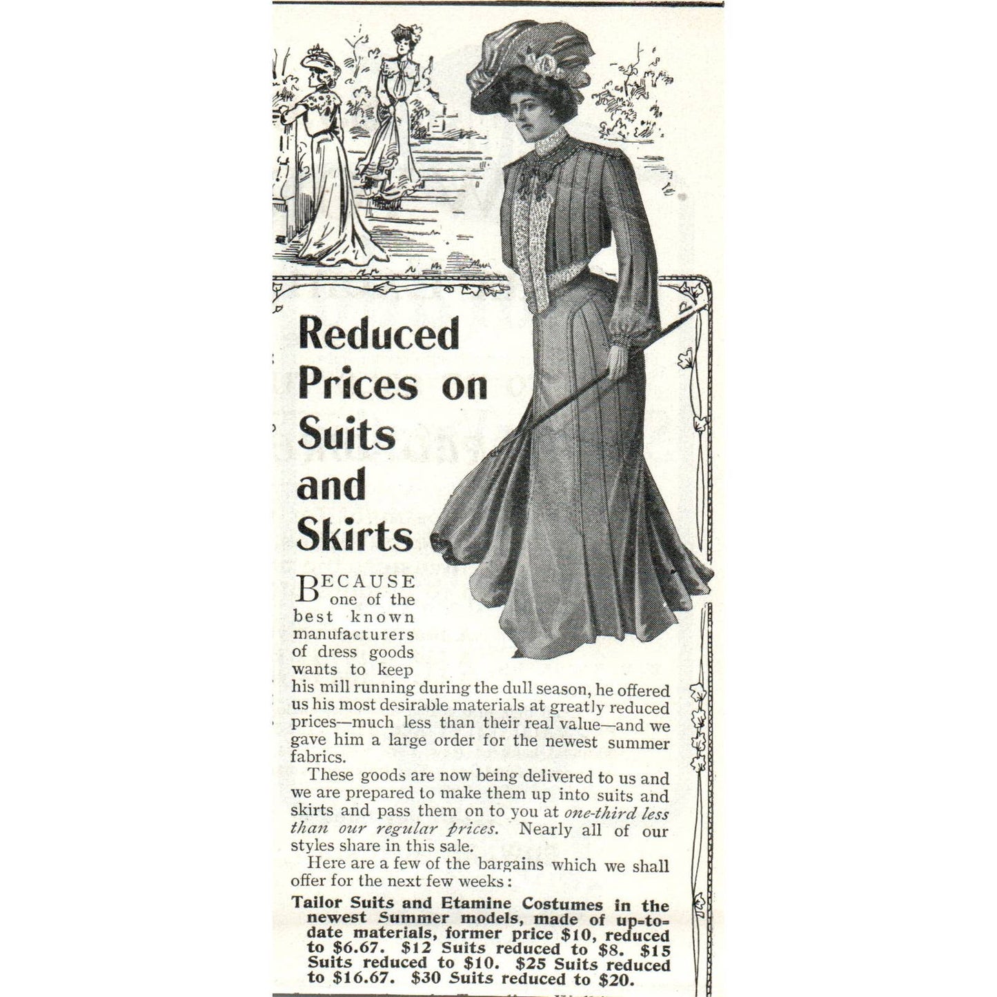 Northwestern Line Railroad Colorado Summer Vacation - 1903 Original Ad TJ7-S