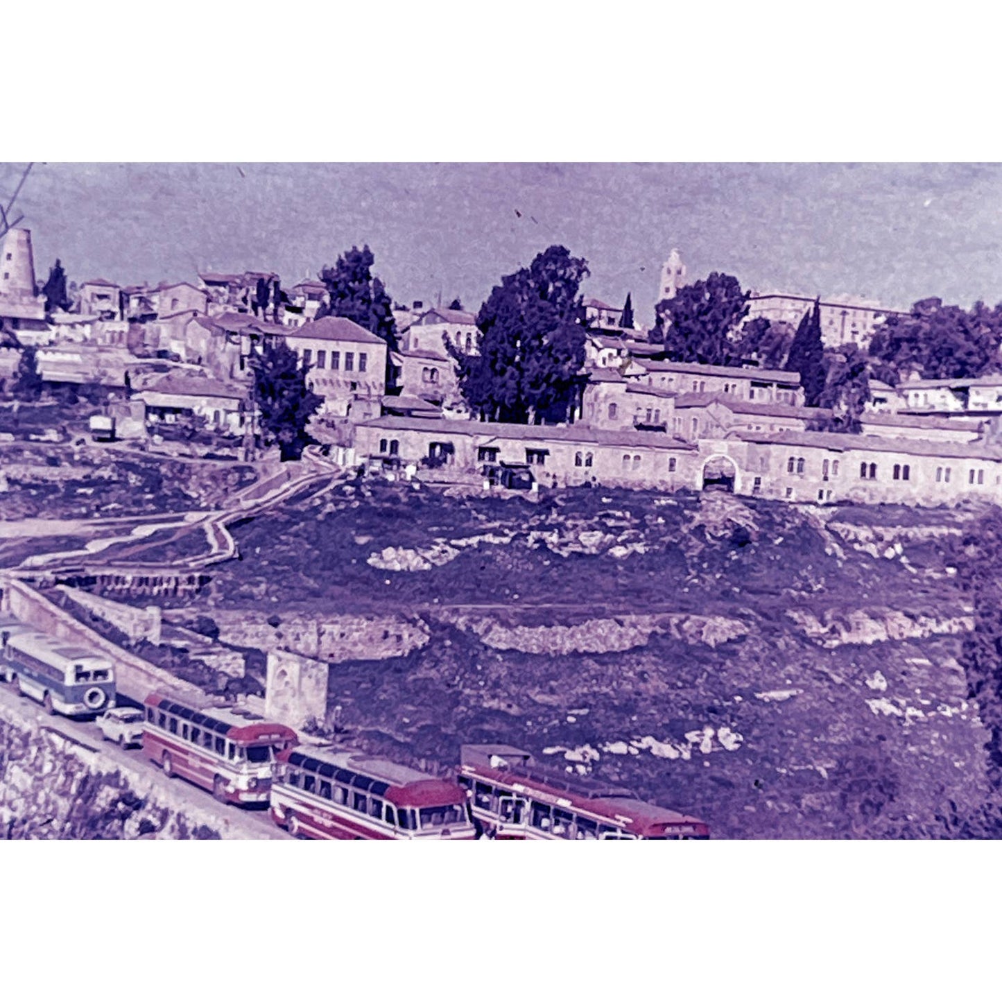 1960s Israel Treasures of the Holy Land Mount Zion Set of 6 2x2 Slides TK2-S2-1