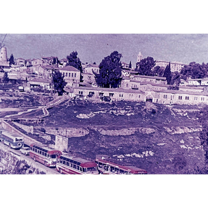 1960s Israel Treasures of the Holy Land Mount Zion Set of 6 2x2 Slides TK2-S2-1