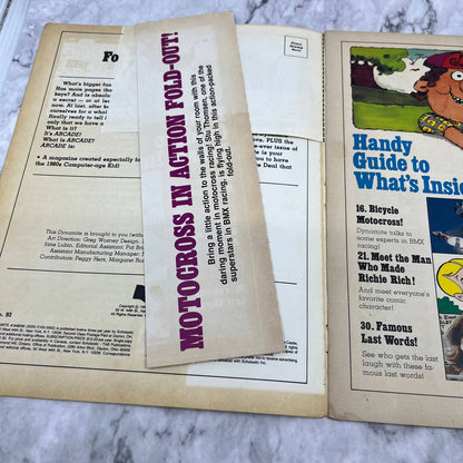 DYNAMITE magazine 1980 Vol 5 No. 8 Lee Majors The Fall Guy Stuntman Editon TJ4