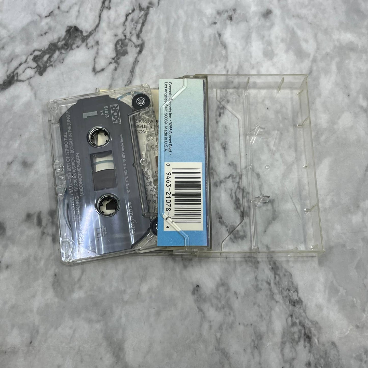 Vintage Jethro Tull - M.U. - The Best of Jethro Tull Cassette Tape TI1-38
