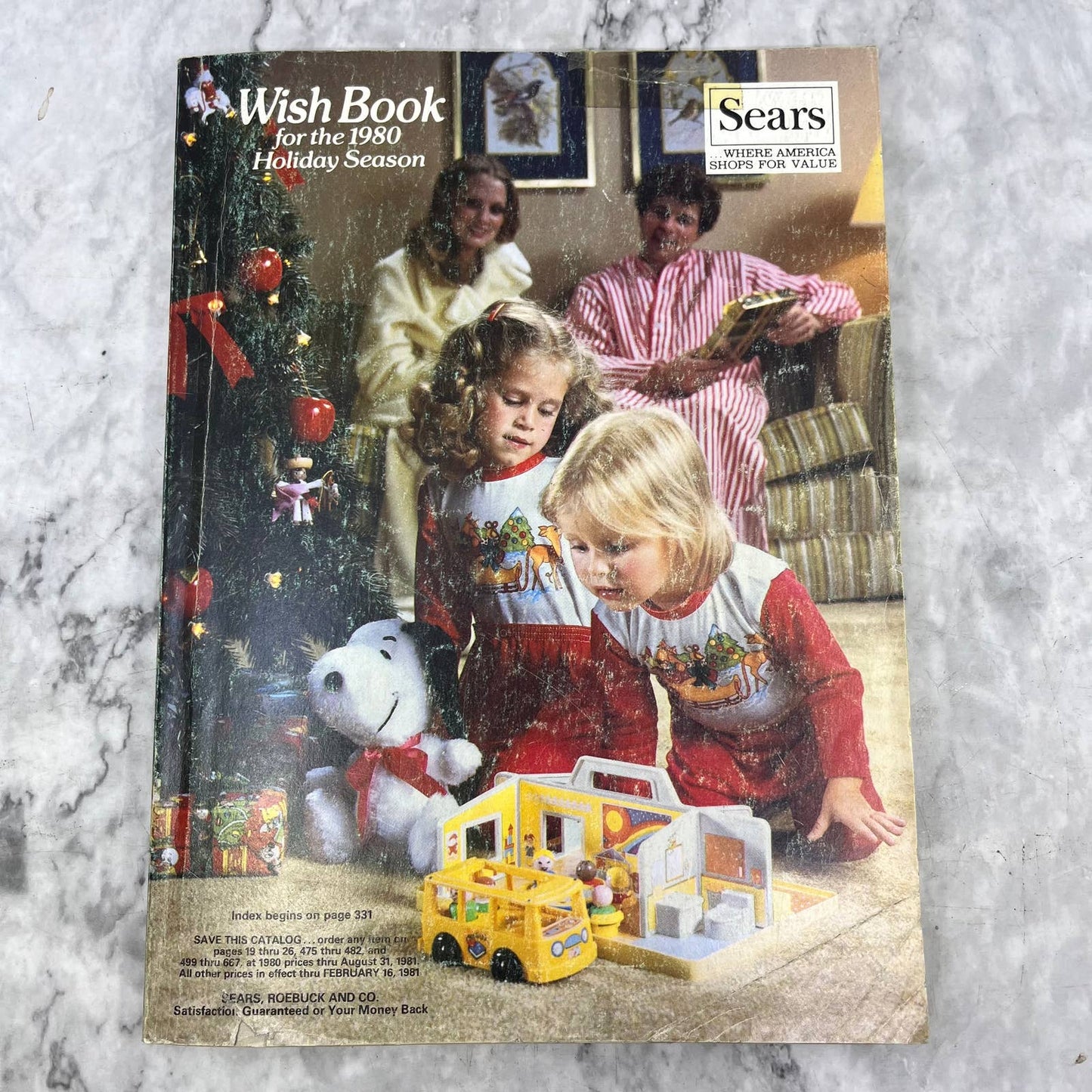 Vintage Sears Wish Book 1980 Christmas Toy Catalog Barbie, Star Wars, Lego S3