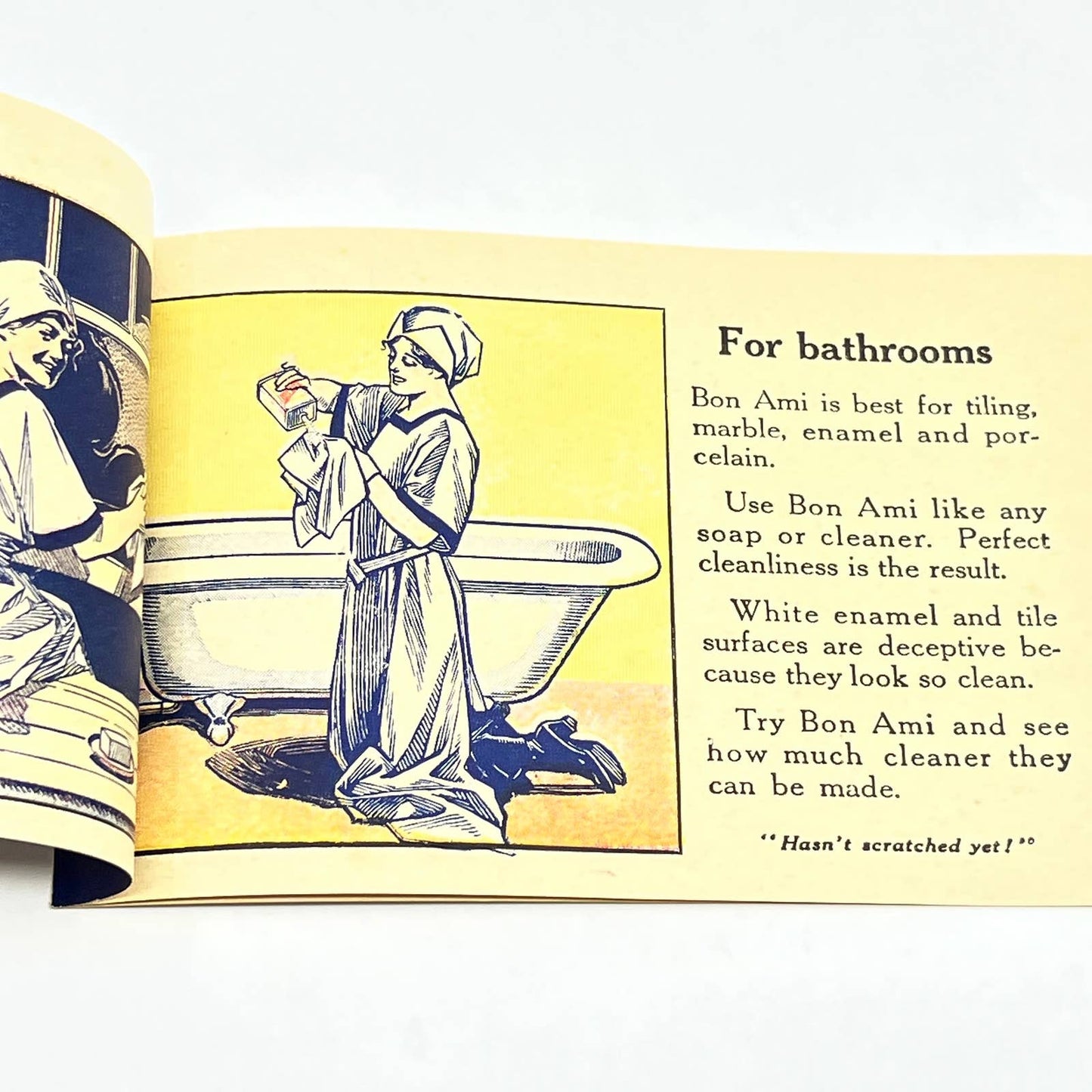 1920s Bon Ami Cleaning Powder Promo Booklet Baby Chick AC2