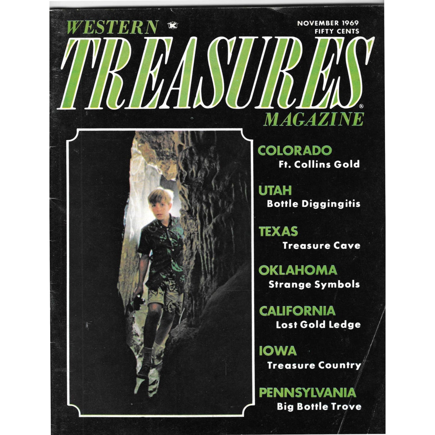 Western Treasures Magazine - Treasure Hunting Metal Detecting Nov 1969 M3