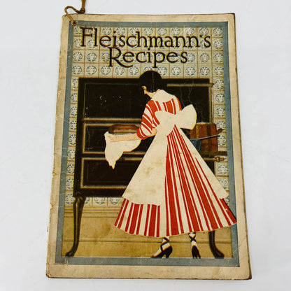 1916 Fleischmann’s Recipes Book Fleischmann Yeast Cookbook John Dough EA1