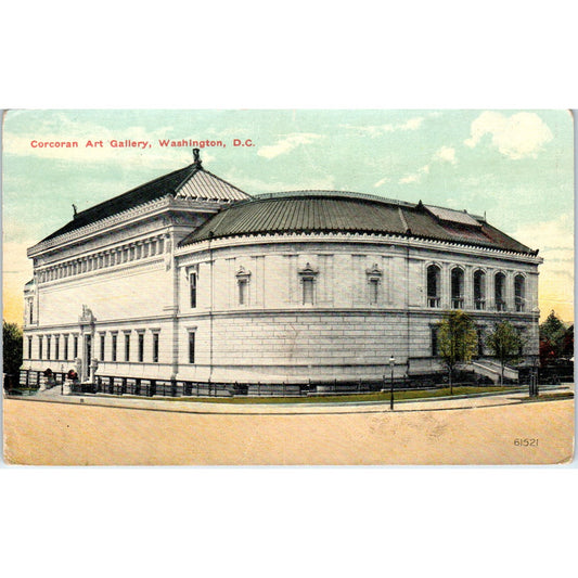 Corcoran Art Gallery Washington D.C. Original Postcard P1-16