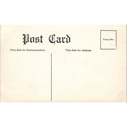 Coolidge & Herdahl Residence Downing Wisconsin Original Postcard TJ9-P3