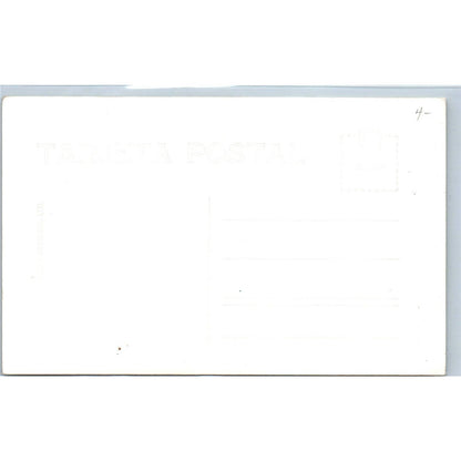 Xochimilco Floating Gardens Angelina Sightseeing Mexico - RPPC Postcard TJ7-MP