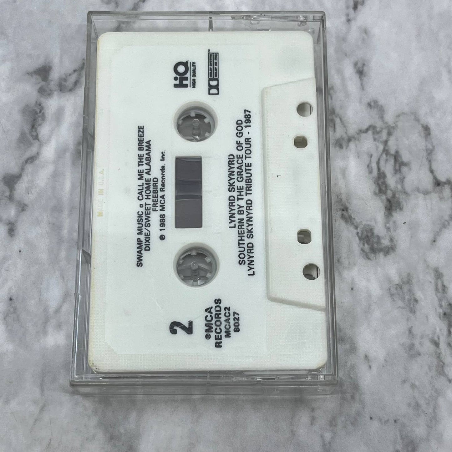 Lynyrd Skynyrd Southern By Grace of God Tribute Tour No Jacket Cassette TJ6-85