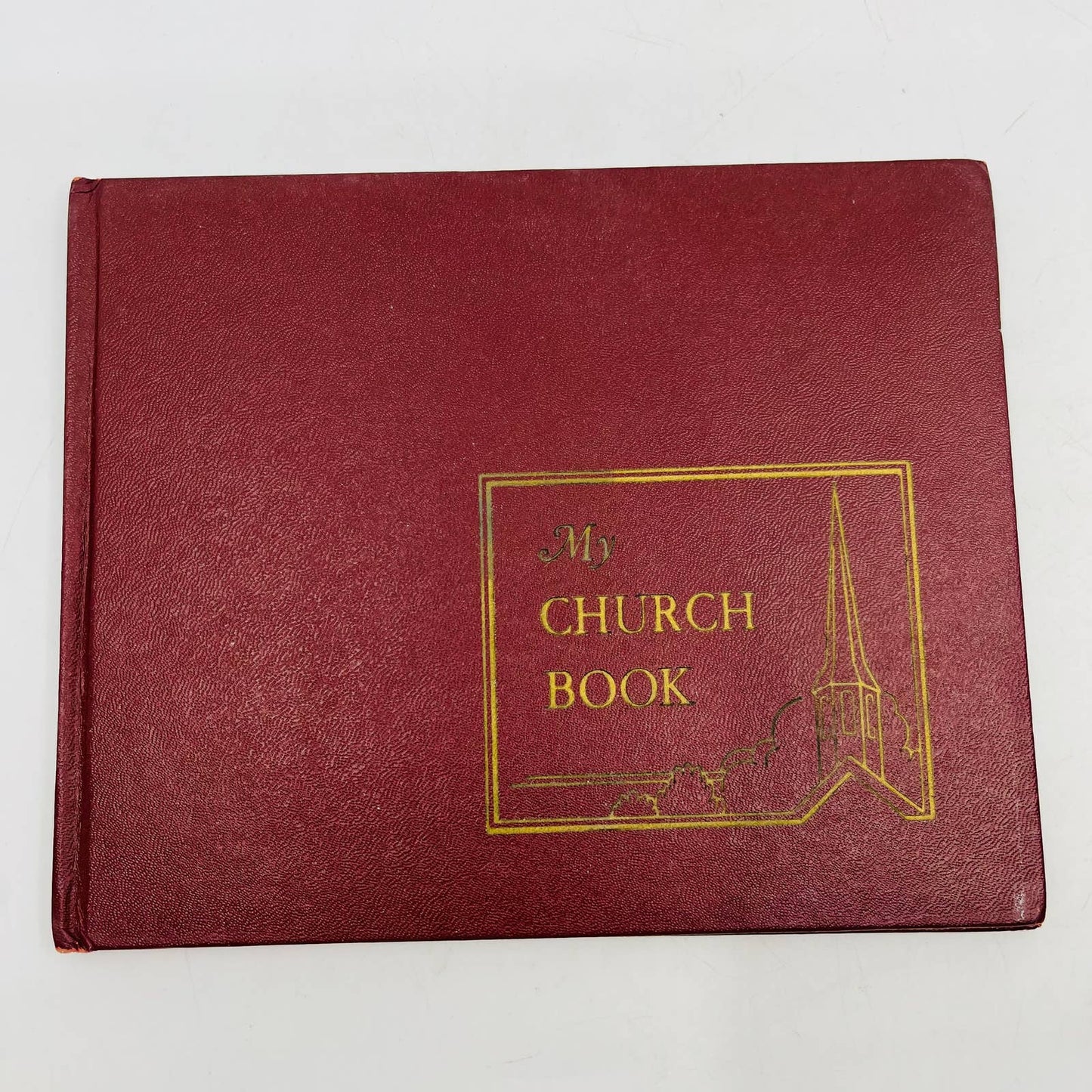 My Church Book Mary Skinner 1943 Abingdon Press Hardcover Dust BA4