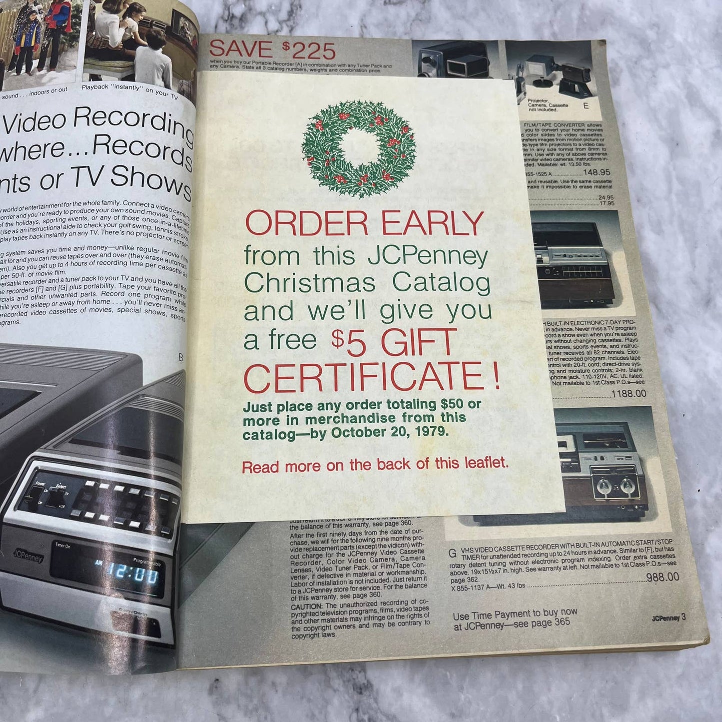 1979 JC Penny Christmas Wish Book Catalog - Great Vintage Toys & Gifts S3