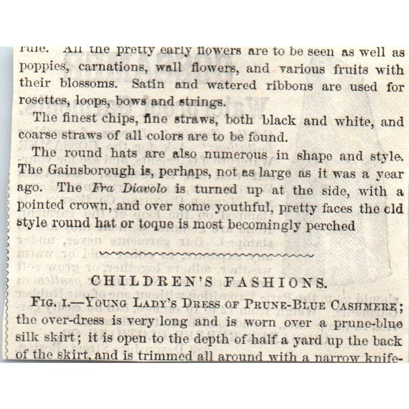 1878 Magazine Ad - Gossamer Waterproof Garments Devonshire St Boston SF2