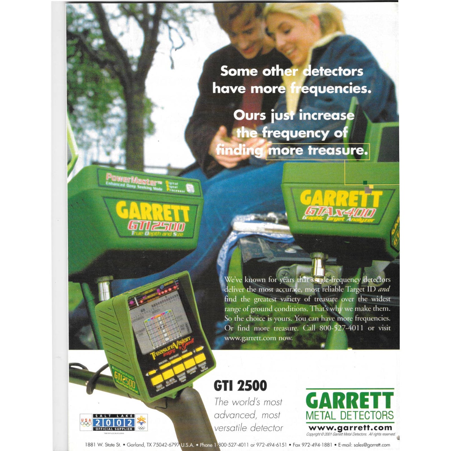 Western & Eastern Treasures Magazine - Treasure Hunting Sept 2001 M6