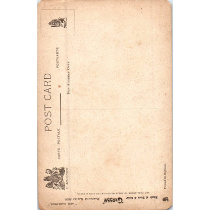 Glosse Series Cute Little Girl c1905 Raphael Tuck Original Postcard TK1-P17