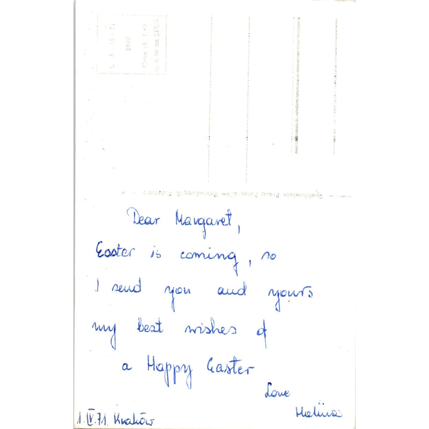 Polish Dolls - Mary Christmas Original Postcard PB8