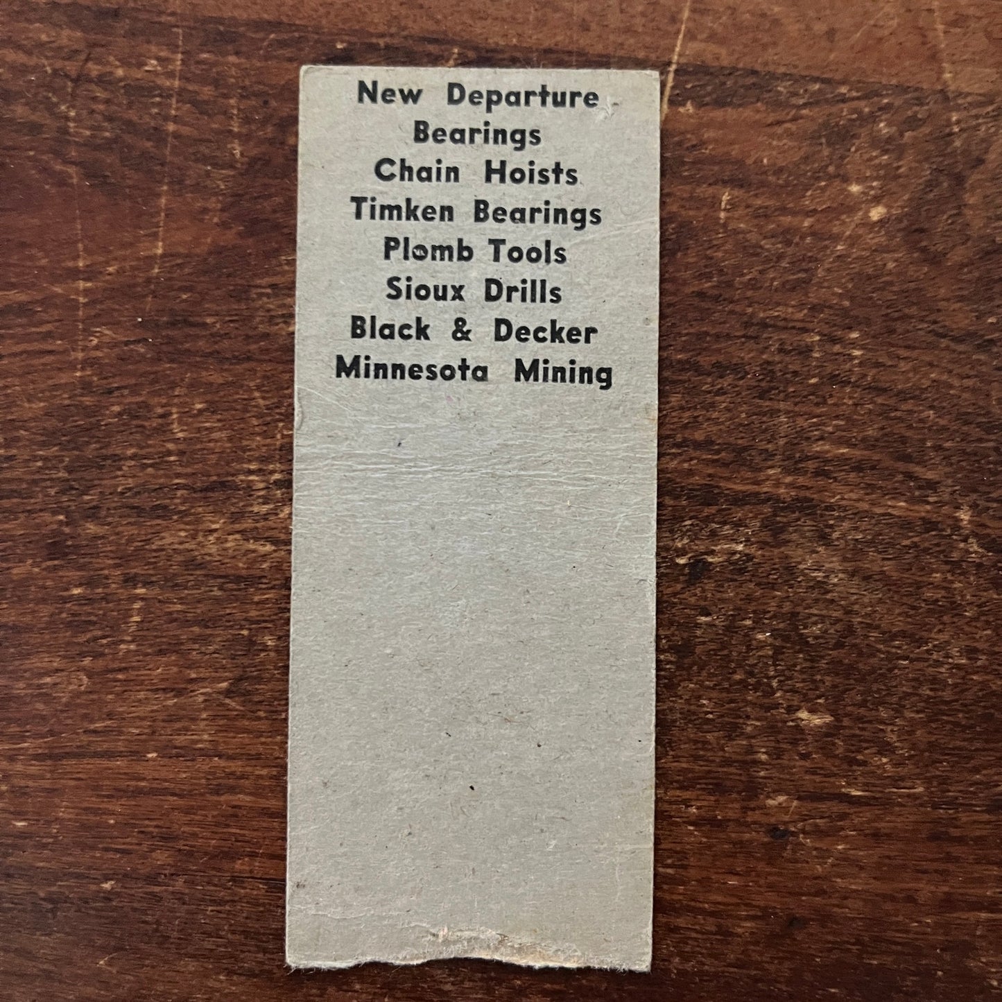 Kansas City Automobile Supply Co Advertising Matchbook Cover MM11-8