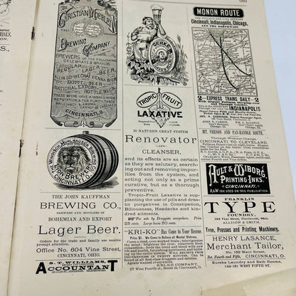 1885 May - Sam the Scaramouch Tabloid Magazine Cincinnati OH C10