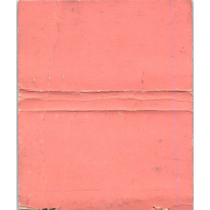 Balmoral Club Nassau in the Bahamas Wide Advertising Matchbook Cover SA6-M7