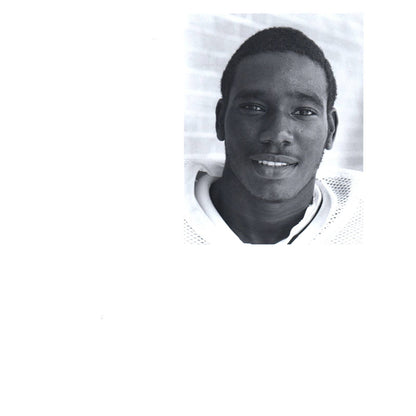 1981 Press Photo Football Lakewood High School Player Rodney Dillard 6x8" AD3