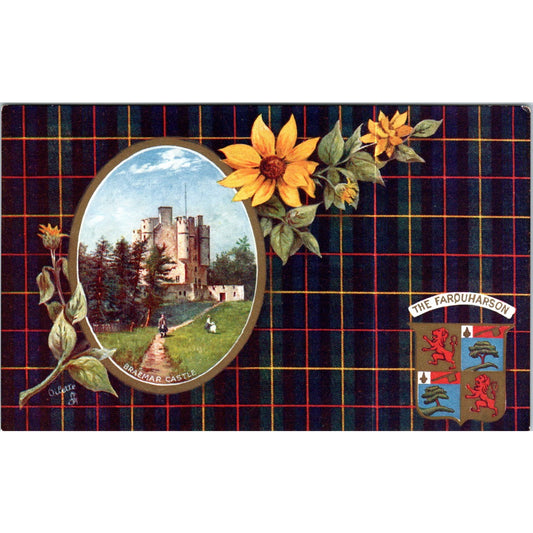 Scottish Clans - The Farquharson Raphael Tuck Oilette Original Postcard P3-2