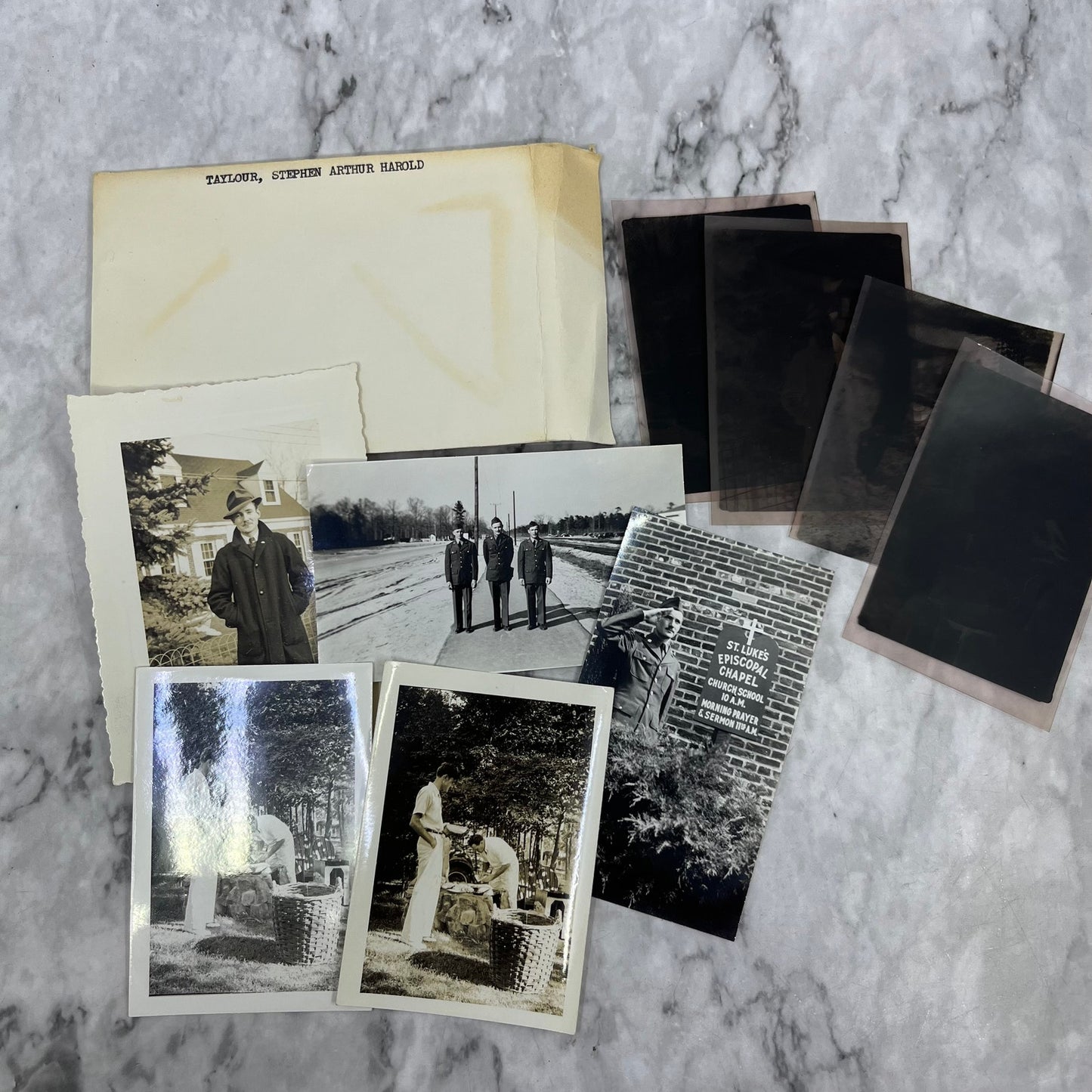 1941 Collection of Photos & Negatives of Stephen Arthur Harold Taylor P4-9
