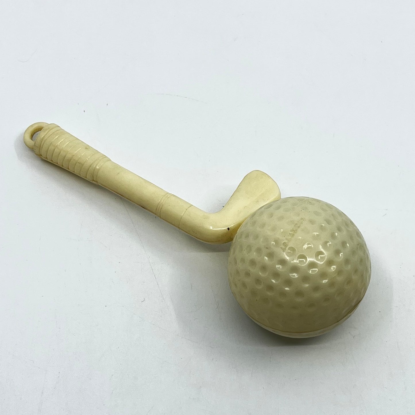 1950s Baby Rattle Binky Toy Golf Ball and Golf Club TE5