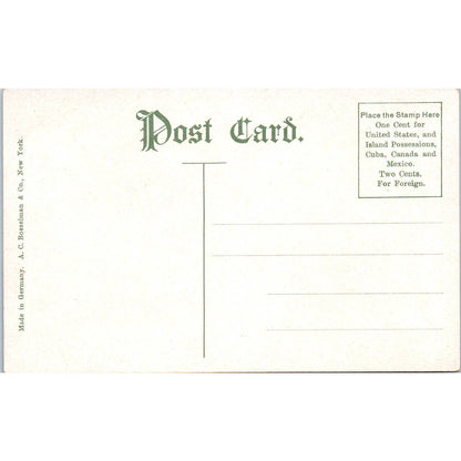 Vintage Postcard Lincoln High School Cleveland Ohio TD9