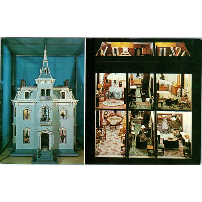 Fanny Hayes' Doll House Rutherford B. Hayes Library Fremont OH Postcard PB7