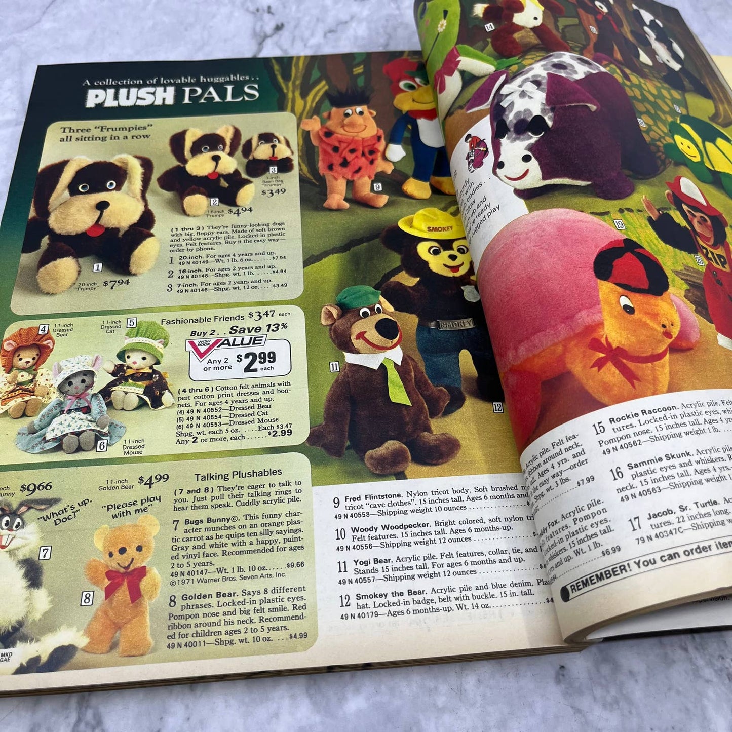 1974 Sears Wish Book Christmas Catalog Pooh Barbie GI Joe Batman Star Trek S3