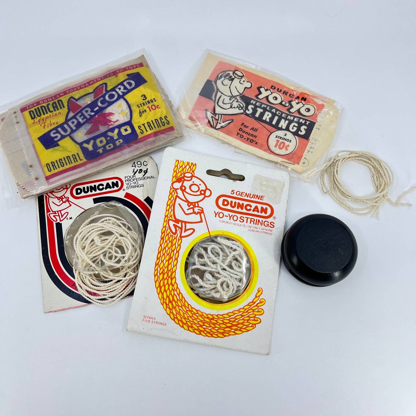 Vintage Duncan Yo-Yo Repair Parts String with Original Packaging Lot TE3