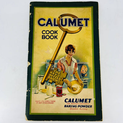 1922 Calumet Baking Powder Cookbook - The Key to Better Baking 27th Edition BA3