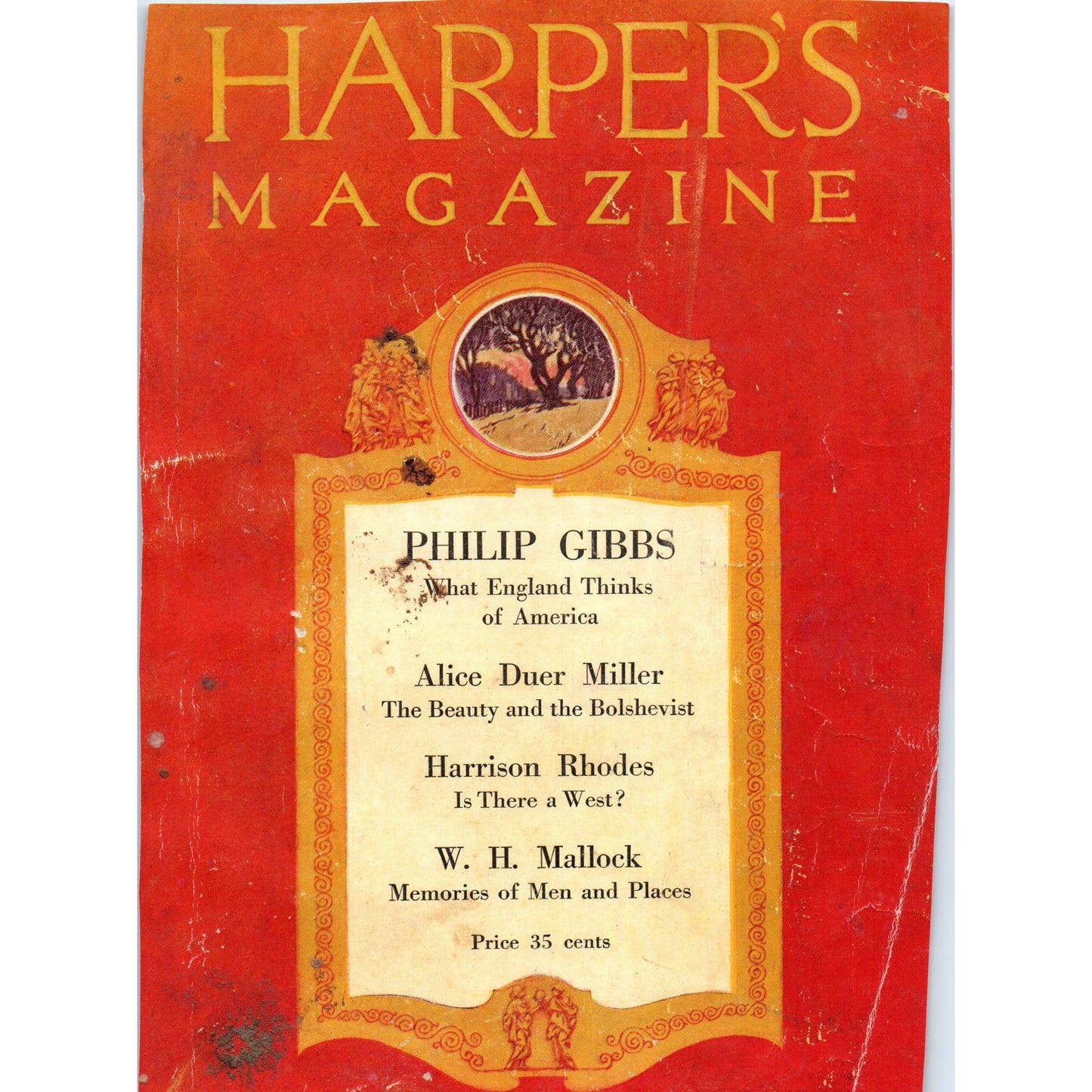 c1920 Harper's Magazine Ad - United States Tires - US Rubber Co. TD8-H1
