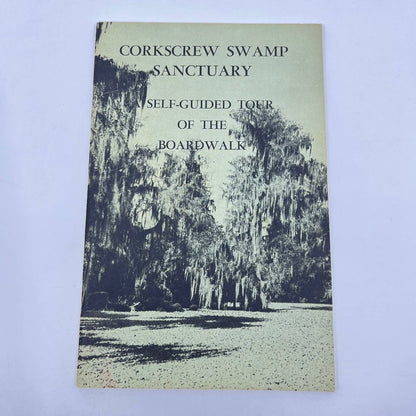 1966 Corkscrew Swamp Sanctuary Self Guided Tour of Boardwalk Immokalee FL TE4