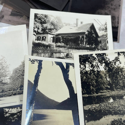 c1930 Collection of Photos & Negatives New England Vacation Views TJ9-PG6