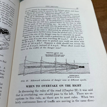 RARE Set of 4 Sportsmanlike Driving Series 1942 Drivers Instruction Manuals TH4