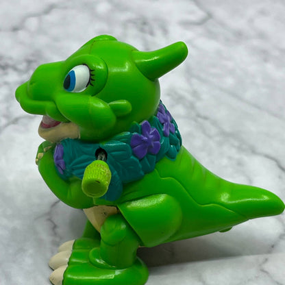 Vintage 1997 Land Before Time Ducky Wind Up Flip Burger King Kids Club Toy TE2