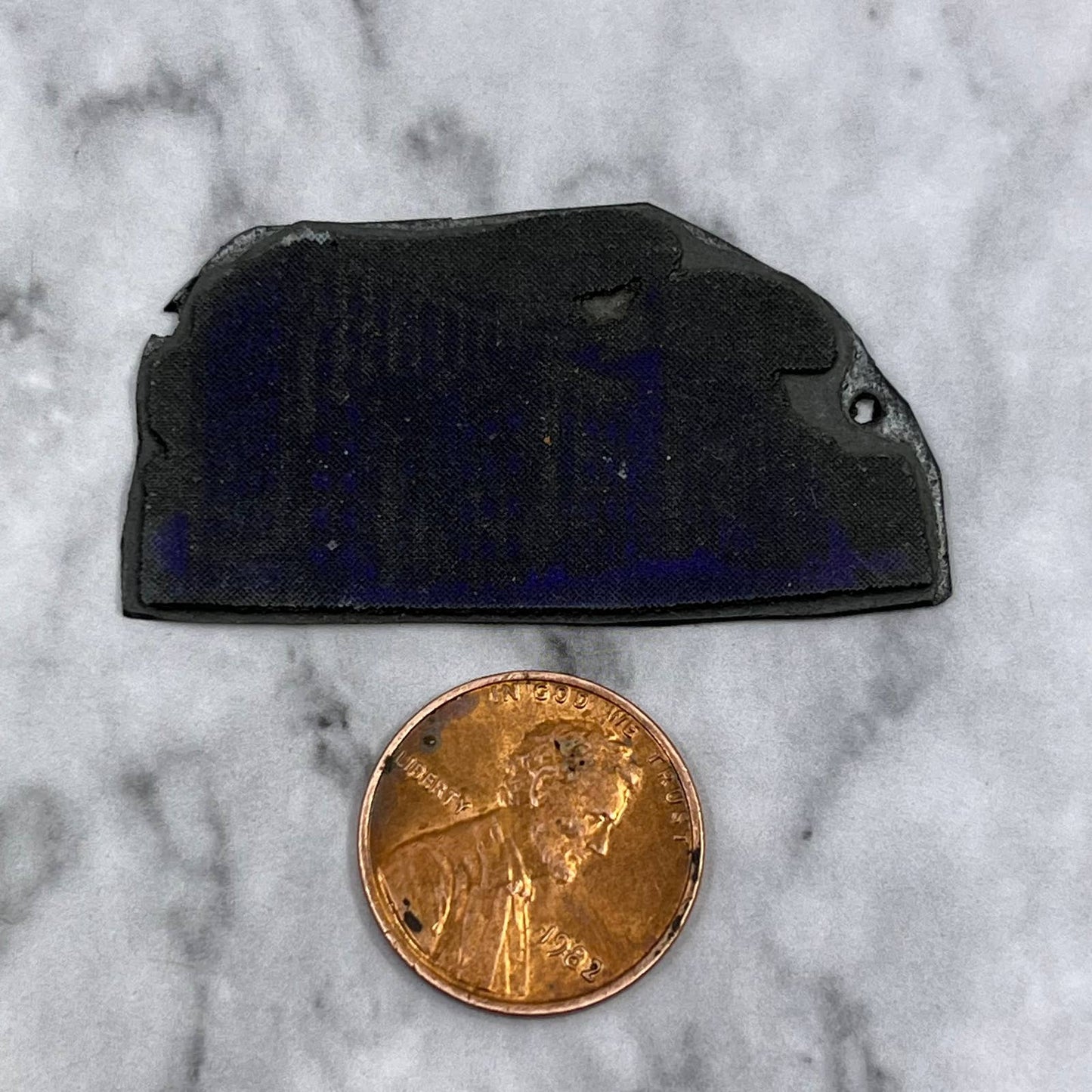 Vintage Printing Letterpress Printers Block Plate Photograph of Buildings SE823