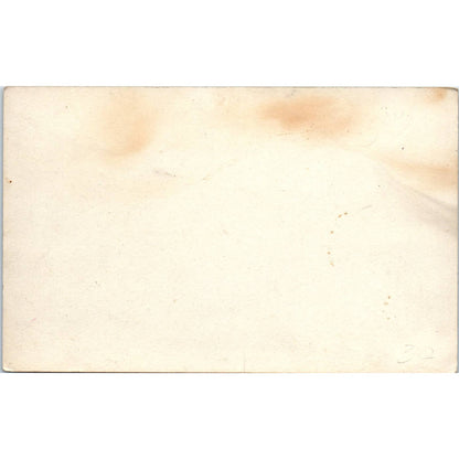 Antique Postcard 1924 Tornado Wiccans Building Broadway & 4th Loraine Ohio TD9