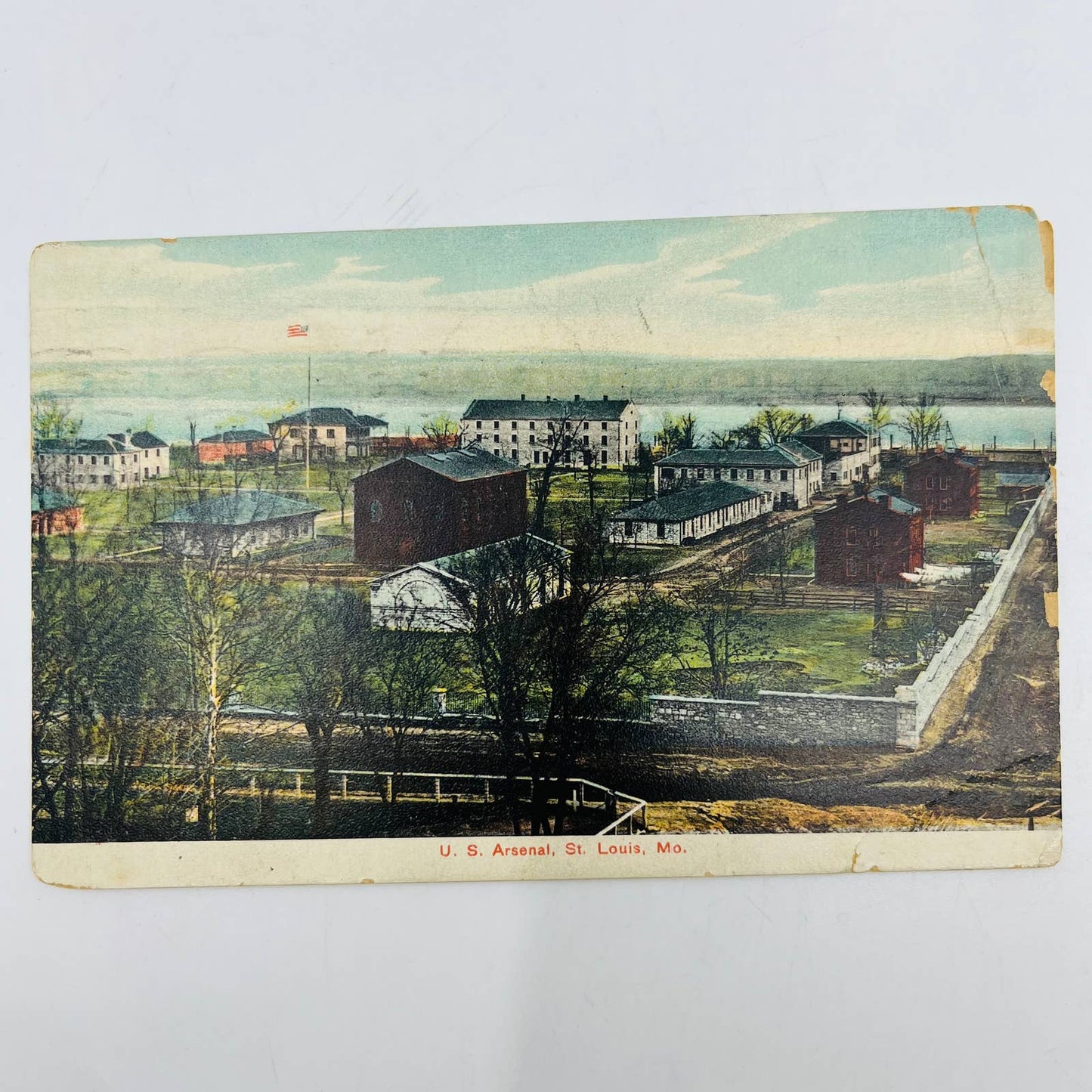 1910 Postcard Pre WWI US Arsenal St. Louis MO PA8