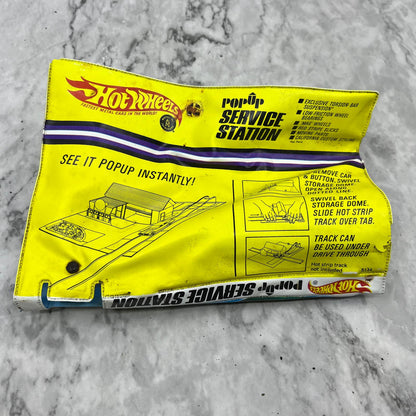 Vintage Hot Wheels 1968 Pop Up Speed Shop Service Station Mattel TK1