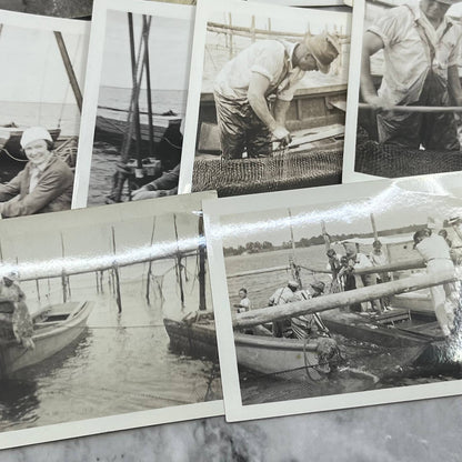 1930s Collection of Photos, Negatives White Stone VA Fishing Jack Lawson TJ9-PG3