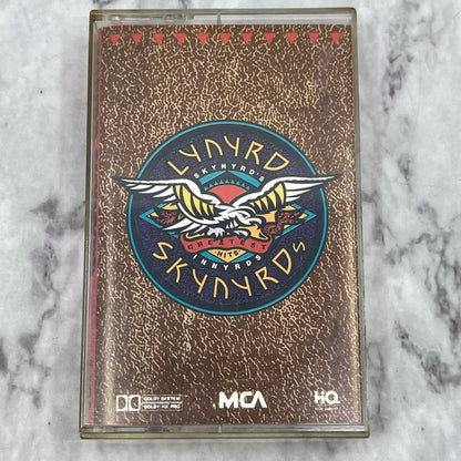 1989 Lynyrd Skynyrd Skynyrd's Innyrds / Greatest Hits Cassette Tape TH5-34