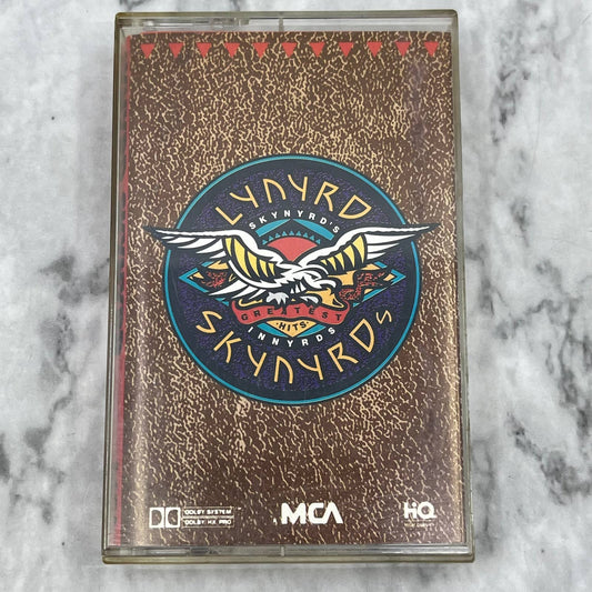 1989 Lynyrd Skynyrd Skynyrd's Innyrds / Greatest Hits Cassette Tape TH5-34