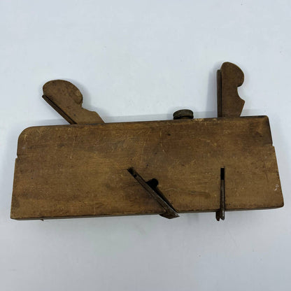 Vintage Primitive Wooden Router Trim Moulding Plane 9.5” TH2