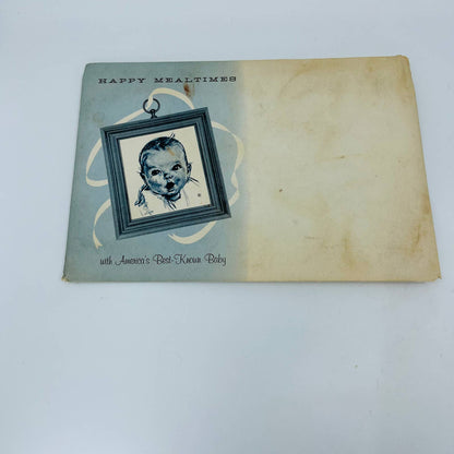 Vintage Gerber Baby Ephemera - 1931 Lithograph, Envelope, Foods For Baby Book C1